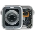 Housing Assembly Compatible For Watch Series 6 (40MM) (Used OEM Pull: Grade A) (Stainless / Silver)