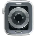Housing Assembly Compatible For Watch Series 6 (40MM) (Used OEM Pull: Grade A) (Stainless / Silver)