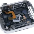 Housing Assembly Compatible For Watch Series 6 (40MM) (Used OEM Pull: Grade A) (Stainless / Silver)