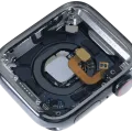 Housing Assembly Compatible For Watch Series 6 (40MM) (Used OEM Pull: Grade A) (Stainless / Space Black)