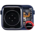 Housing Assembly Compatible For Watch Series 6 (44MM) (Used OEM Pull: Grade A) (Cellular Version) (Aluminum / Blue)