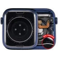 Housing Assembly Compatible For Watch Series 6 (44MM) (Used OEM Pull: Grade A) (GPS Version) (Aluminum / Blue)