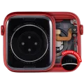 Housing Assembly Compatible For Watch Series 6 (44MM) (Used OEM Pull: Grade A) (Cellular Version) (Aluminum / Red)