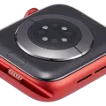 Housing Assembly Compatible For Watch Series 6 (44MM) (Used OEM Pull: Grade A) (Cellular Version) (Aluminum / Red)