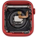 Housing Assembly Compatible For Watch Series 6 (44MM) (Used OEM Pull: Grade A) (GPS Version) (Aluminum / Red)
