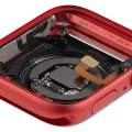 Housing Assembly Compatible For Watch Series 6 (44MM) (Used OEM Pull: Grade A) (GPS Version) (Aluminum / Red)