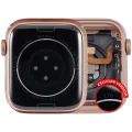 Housing Assembly Compatible For Watch Series 6 (44MM) (Used OEM Pull: Grade A) (Cellular Version) (Aluminum / Rose Gold)