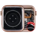 Housing Assembly Compatible For Watch Series 6 (44MM) (Used OEM Pull: Grade A) (GPS Version) (Aluminum / Rose Gold)