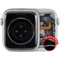 Housing Assembly Compatible For Watch Series 6 (44MM) (Used OEM Pull: Grade A) (Cellular Version) (Aluminum / Silver)