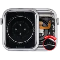 Housing Assembly Compatible For Watch Series 6 (44MM) (Used OEM Pull: Grade A) (GPS Version) (Aluminum / Silver)