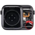 Housing Assembly Compatible For Watch Series 6 (44MM) (Used OEM Pull: Grade A) (GPS Version) (Aluminum / Space Black)