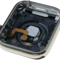 Housing Assembly Compatible For Watch Series 6 (44MM) (Used OEM Pull: Grade A) (Stainless / Gold)