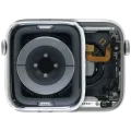 Housing Assembly Compatible For Watch Series 6 (44MM) (Used OEM Pull: Grade A) (Stainless / Silver)