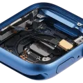Housing Assembly Compatible For Watch Series 7 (41MM) (Used OEM Pull: Grade A) (Cellular Version) (Aluminum / Blue)