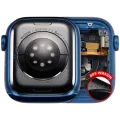 Housing Assembly Compatible For Watch Series 7 (41MM) (Used OEM Pull: Grade A) (GPS Version) (Aluminum / Blue)