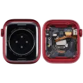 Housing Assembly Compatible For Watch Series 7 (41MM) (Used OEM Pull: Grade A) (Cellular Version) (Aluminum / Red)