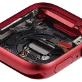 Housing Assembly Compatible For Watch Series 7 (41MM) (Used OEM Pull: Grade A) (Cellular Version) (Aluminum / Red)