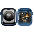 Housing Assembly Compatible For Watch Series 7 (45MM) (Used OEM Pull: Grade A) (GPS Version) (Aluminum / Blue)
