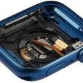 Housing Assembly Compatible For Watch Series 7 (45MM) (Used OEM Pull: Grade A) (GPS Version) (Aluminum / Blue)
