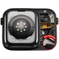 Housing Assembly Compatible For Watch Series 7 (45MM) (Used OEM Pull: Grade A) (GPS Version) (Aluminum / Green)