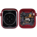 Housing Assembly Compatible For Watch Series 7 (45MM) (Used OEM Pull: Grade A) (Cellular Version) (Aluminum / Red)