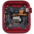 Housing Assembly Compatible For Watch Series 7 (45MM) (Used OEM Pull: Grade A) (Cellular Version) (Aluminum / Red)