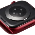 Housing Assembly Compatible For Watch Series 7 (45MM) (Used OEM Pull: Grade A) (GPS Version) (Aluminum / Red)
