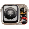 Housing Assembly Compatible For Watch Series 7 (45MM) (Used OEM Pull: Grade A) (GPS Version) (Aluminum / Starlight)
