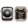 Housing Assembly Compatible For Watch Series 7 (45MM) (Used OEM Pull: Grade A) (GPS Version) (Aluminum / Starlight)