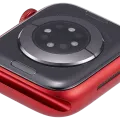 Housing Assembly Compatible For Watch Series 8 (41MM) (Used OEM Pull: Grade A) (Cellular Version) (Aluminum / Red)