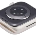 Housing Assembly Compatible For Watch Series 8 (41MM) (Used OEM Pull: Grade A) (Cellular Version) (Aluminum / Starlight)