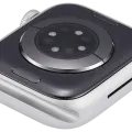 Housing Assembly Compatible For Watch Series 8 (41MM) (Used OEM Pull: Grade A)) (Cellular Version) (Aluminum / Silver)