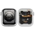 Housing Assembly Compatible For Watch Series 8 (41MM) (Used OEM Pull: Grade A) (GPS Version) (Aluminum / Silver)