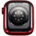 Housing Assembly Compatible For Watch Series 8 (41MM) (Used OEM Pull: Grade A) (GPS Version) (Aluminum / Red)