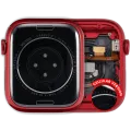 Housing Assembly Compatible For Watch Series 8 (45MM) (Used OEM Pull: Grade A) (Cellular Version) (Aluminum / Red)