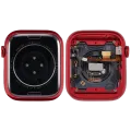Housing Assembly Compatible For Watch Series 8 (45MM) (Used OEM Pull: Grade A) (Cellular Version) (Aluminum / Red)