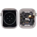 Housing Assembly Compatible For Watch Series 8 (45MM) (Used OEM Pull: Grade A) (Cellular Version) (Aluminum / Starlight)