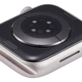 Housing Assembly Compatible For Watch Series 8 (45MM) (Used OEM Pull: Grade A) (Cellular Version) (Aluminum / Starlight)