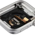 Housing Assembly Compatible For Watch Series 8 (45MM) (Used OEM Pull: Grade A) (GPS Version) (Aluminum / Silver)