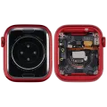 Housing Assembly Compatible For Watch Series 9 (41MM) (Used OEM Pull: Grade A) (Cellular Version) (Aluminum / Red)