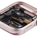 Housing Assembly Compatible For Watch Series 9 (41MM) (Used OEM Pull: Grade A) (Cellular Version) (Aluminum / Pink)