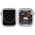 Housing Assembly Compatible For Watch Series 9 (41MM) (Used OEM Pull: Grade A) (Cellular Version) (Aluminum / Silver)