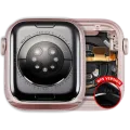 Housing Assembly Compatible For Watch Series 9 (41MM) (Used OEM Pull: Grade A) (GPS Version) (Aluminum / Pink)