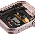 Housing Assembly Compatible For Watch Series 9 (41MM) (Used OEM Pull: Grade A) (GPS Version) (Aluminum / Pink)