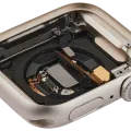 Housing Assembly Compatible For Watch Series 9 (41MM) (Used OEM Pull: Grade A) (GPS Version) (Aluminum / Starlight)