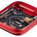 Housing Assembly Compatible For Watch Series 9 (45MM) (Used OEM Pull: Grade A) (Cellular Version) (Aluminum / Red)