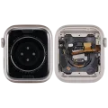 Housing Assembly Compatible For Watch Series 9 (45MM) (Used OEM Pull: Grade A) (Cellular Version) (Aluminum / Starlight)