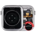 Housing Assembly Compatible For Watch Series 9 (45MM) (Used OEM Pull: Grade A) (Cellular Version) (Aluminum / Silver)