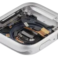 Housing Assembly Compatible For Watch Series 9 (45MM) (Used OEM Pull: Grade A) (Cellular Version) (Aluminum / Silver)