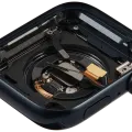 Housing Assembly Compatible For Watch Series 9 (45MM) (Used OEM Pull: Grade A) (GPS Version) (Aluminum / Midnight)